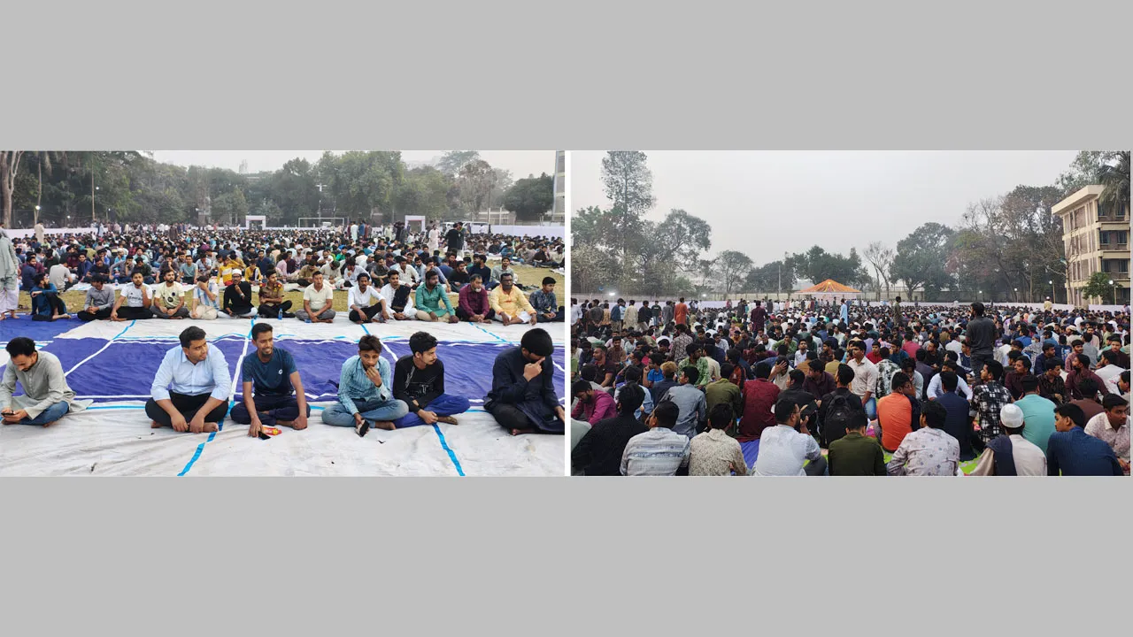 হাবিপ্রবিতে ৪ হাজার শিক্ষার্থীর অংশগ্রহণে ছাত্রদলের গণইফতার