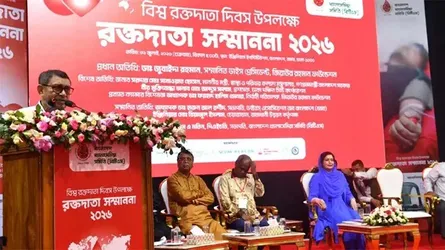 থ্যালাসেমিয়া রোগীদের সর্বোচ্চ সহযোগিতার দেয়া হবে : স্বাস্থ্যমন্ত্রী
