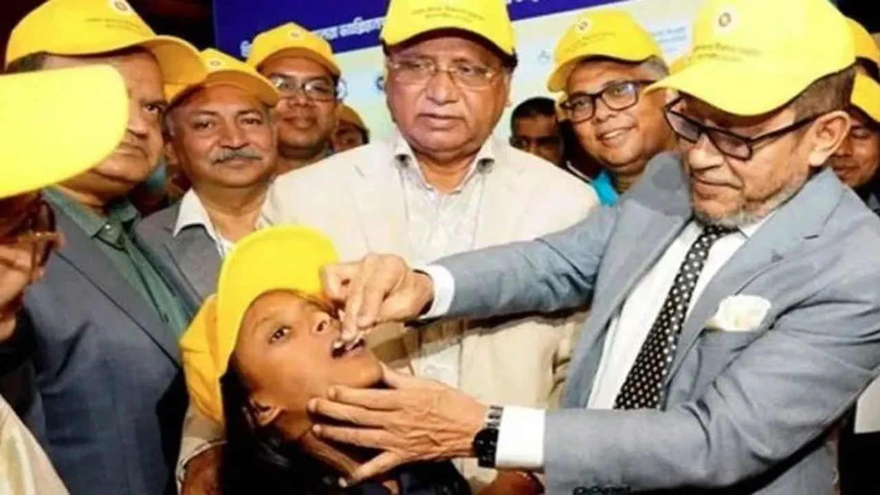 প্রিভেন্টিভ ওরাল কলেরা ভ্যাকসিনেশন ক্যাম্পেইন শুরু