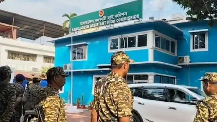 দিল্লির পর আগরতলা-শিলিগুড়িতেও ভিসা সেবা স্থগিত