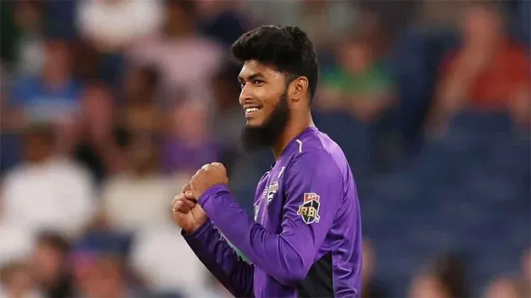 রিশাদের দুর্দান্ত বোলিংয়ে হোবার্টের টানা দ্বিতীয় জয়