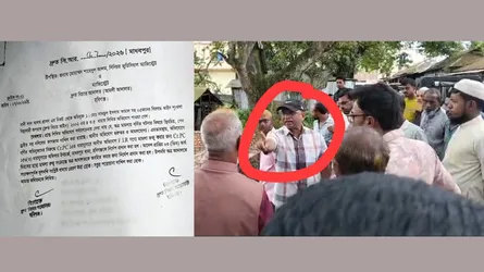 হবিগঞ্জে ২০ লাখ টাকা চাঁদা দাবিতে প্রবাসীর বাড়ি নির্মাণে বিএনপি নেতার বাধা!