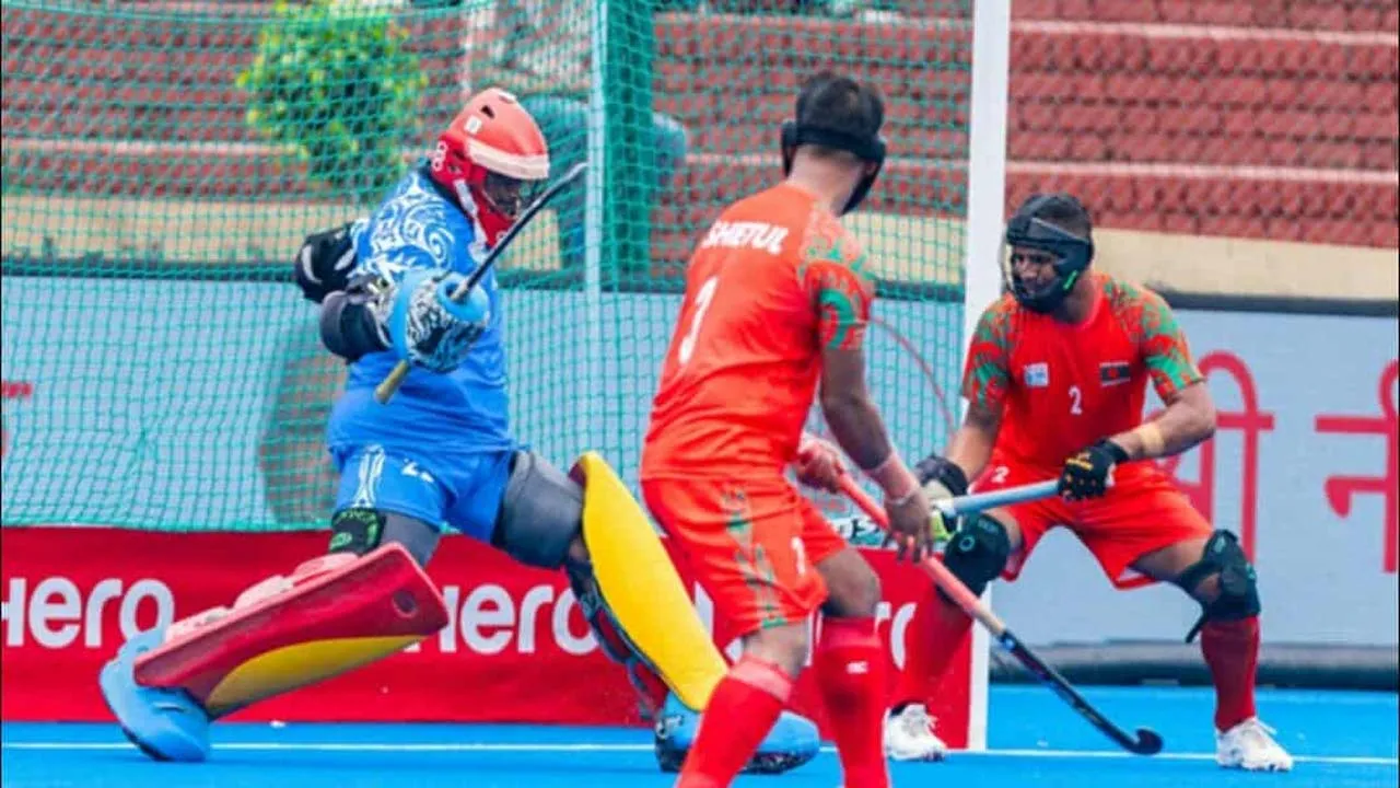 এশিয়া কাপ হকিতে চাইনিজ তাইপেকে উড়িয়ে জয়ে ফিরল বাংলাদেশ
