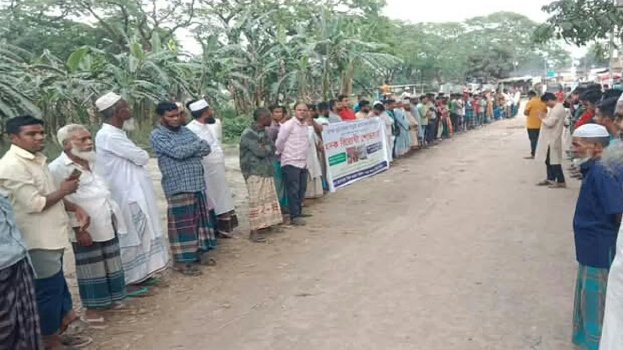 হোসেনপুরে জুয়া ও মাদকবিরোধী র‍্যালি