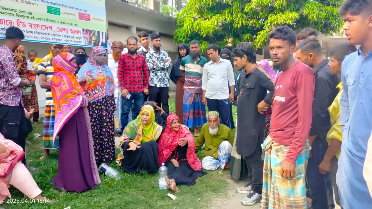 ভোলায় ধর্ষণের অভিযোগে আটক যুবকের থানা হাজতে আত্মহত্যা
