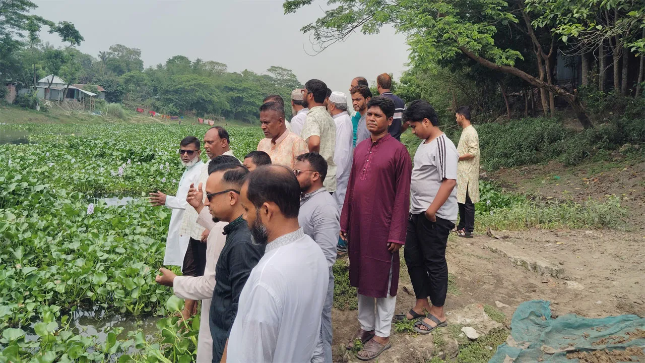 ইছামতি নদী রক্ষা চান এলাকাবাসী