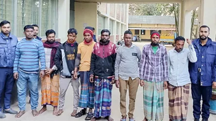 সিলেটে বালুপাথর চুরির ঘটনায় ৮ জনের কারাদণ্ড