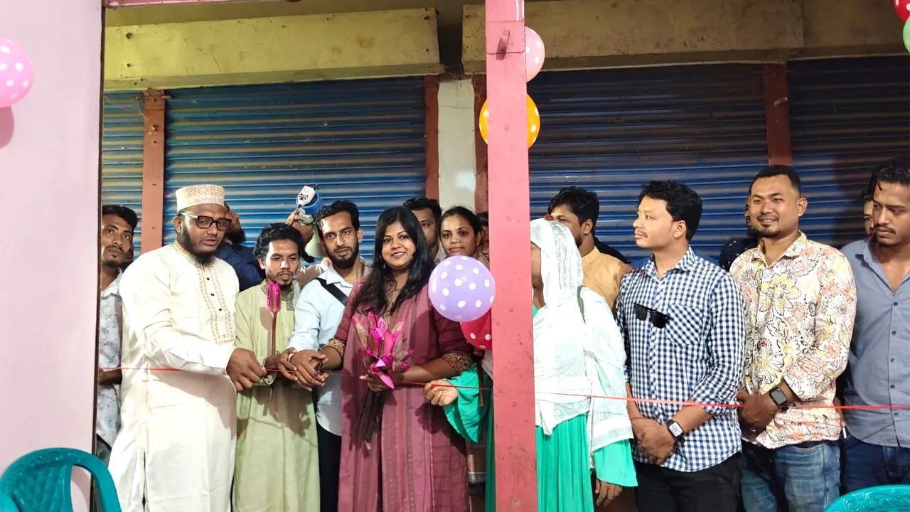 রামগড়ে এনসিপির উপজেলা কার্যালয় উদ্বোধন