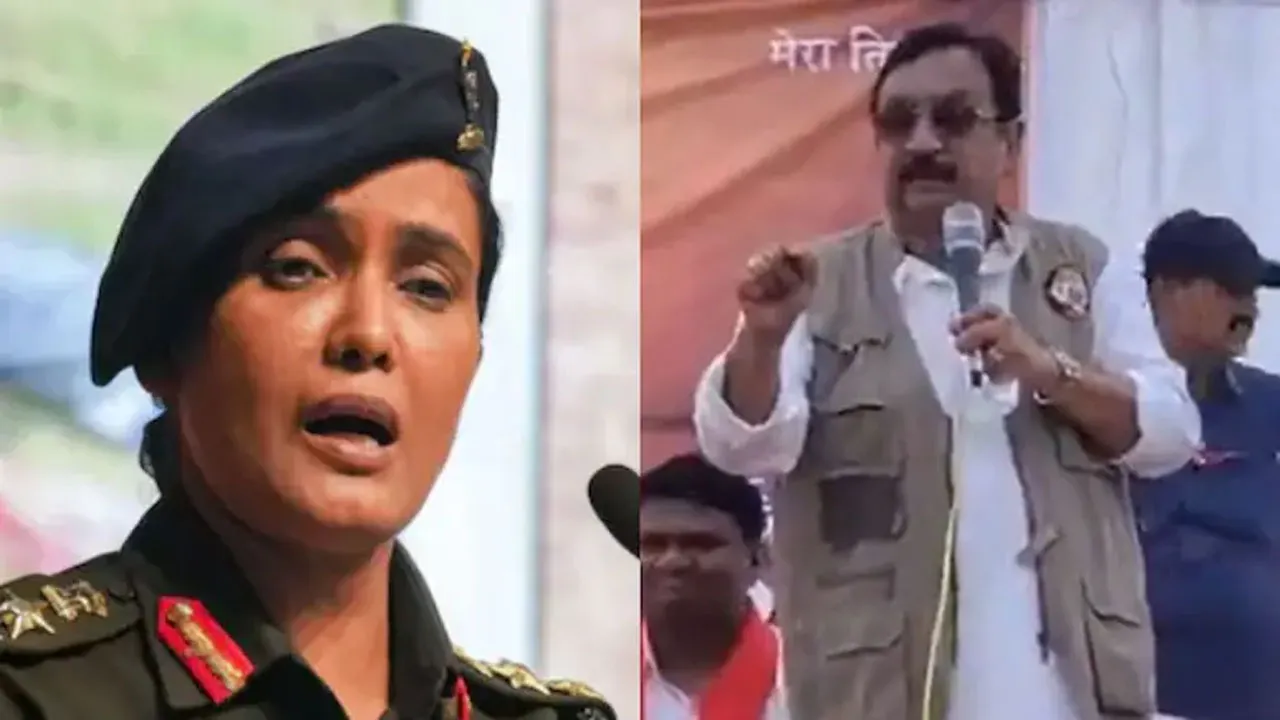 কর্নেল সোফিয়াকে কটাক্ষ, বিপাকে বিজেপি মন্ত্রী