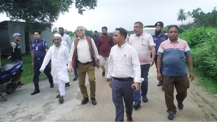 ভারতীয় সহকারী হাইকমিশনারের চাতলাপুর স্থল শুল্ক স্টেশন পরিদর্শন