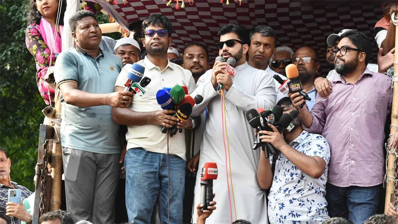 ৪৮ ঘণ্টার আলটিমেটাম দিয়ে আন্দোলন স্থগিত করলেন ইশরাক