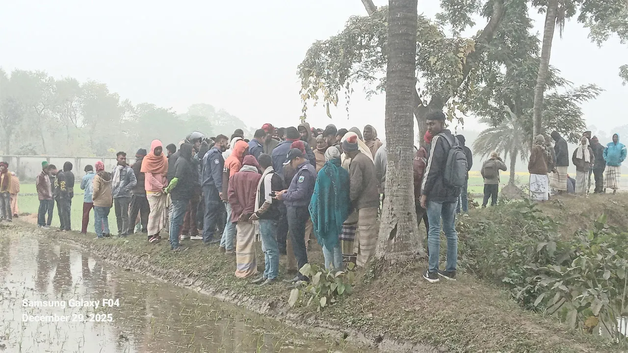 ঈশ্বরদীতে ধানক্ষেত থেকে যুবকের লাশ উদ্ধার