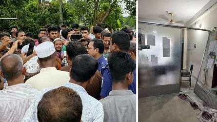 ‎ঈশ্বরগঞ্জে এক সপ্তাহ বিদ্যুৎহীন থাকা গ্রামবাসীর পিডিবি অফিসে হামলা