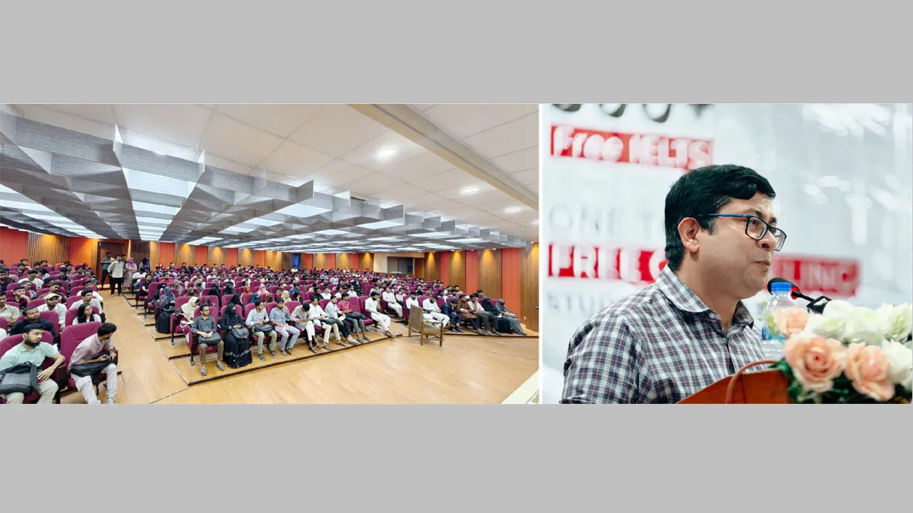 শিক্ষার্থীদের ভিড়ে সফলভাবে শেষ হলো জকসুর আন্তর্জাতিক শিক্ষা মেলা