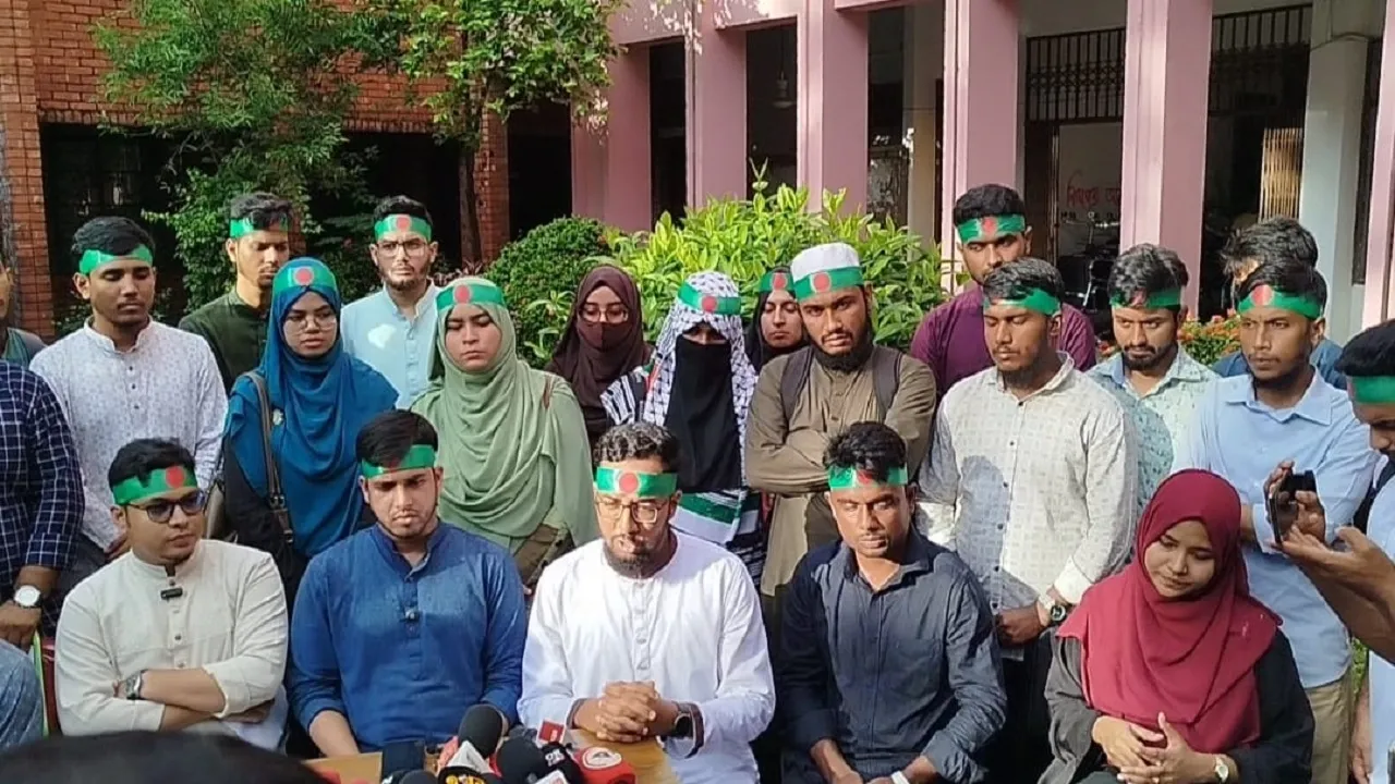 জাকসুতে শিবিরের ‘সমন্বিত শিক্ষার্থী জোট’ নামে প্যানেল ঘোষণা