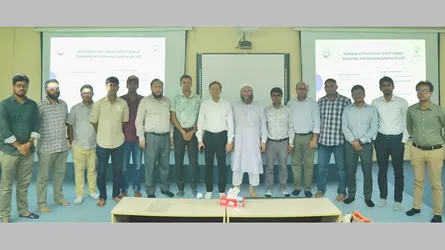 যবিপ্রবিতে ফলাফলভিত্তিক শিক্ষার জন্য পাঠ্যক্রম উন্নয়ন বিষয়ক কর্মশালা অনুষ্ঠিত