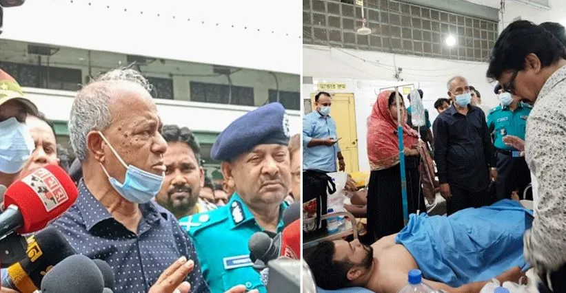 পুলিশের সাহসিকতার প্রশংসা স্বরাষ্ট্র উপদেষ্টার