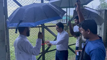সমাধানের আশ্বাসে জকিগঞ্জ ইউএনও’র উদ্যোগে খুলল গ্যাস ফিল্ডের তালা