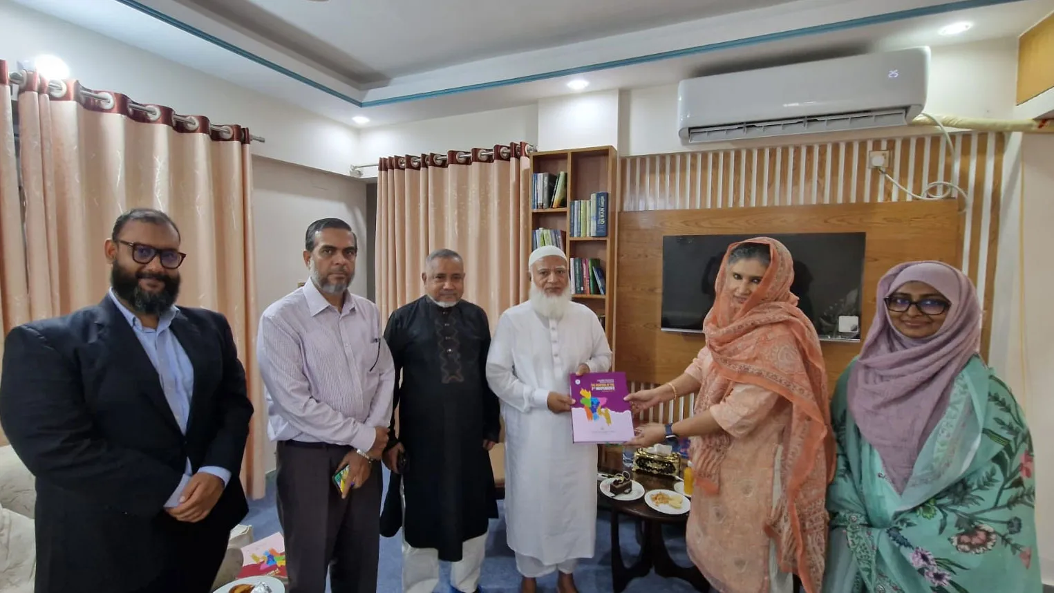 জামায়াত আমিরের সাথে জাতিসঙ্ঘের আবাসিক প্রতিনিধির মানবাধিকার বিষয়ক উপদেষ্টার সাক্ষাৎ