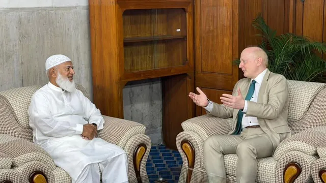 বিরোধীদলীয় নেতার সাথে জার্মান রাষ্ট্রদূতের সাক্ষাৎ