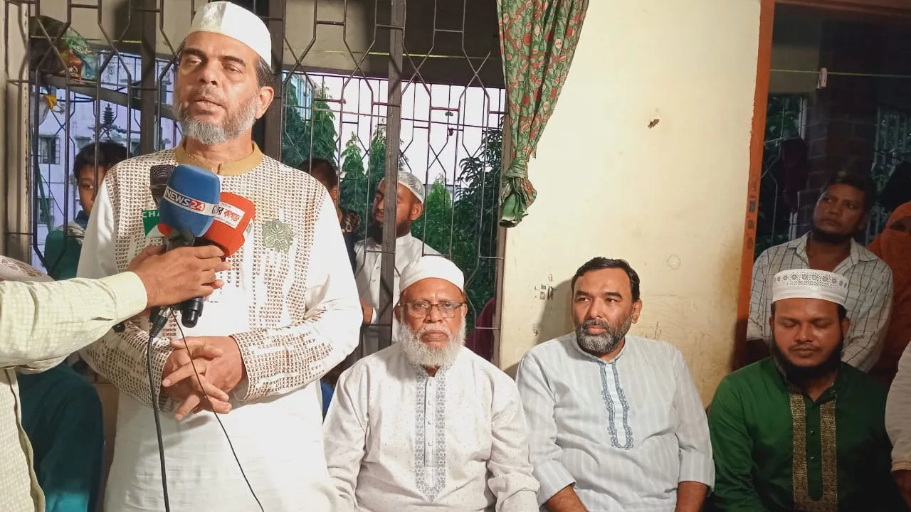 গাজীপুরে সাংবাদিক তুহিনের পরিবারের পাশে জামায়াত