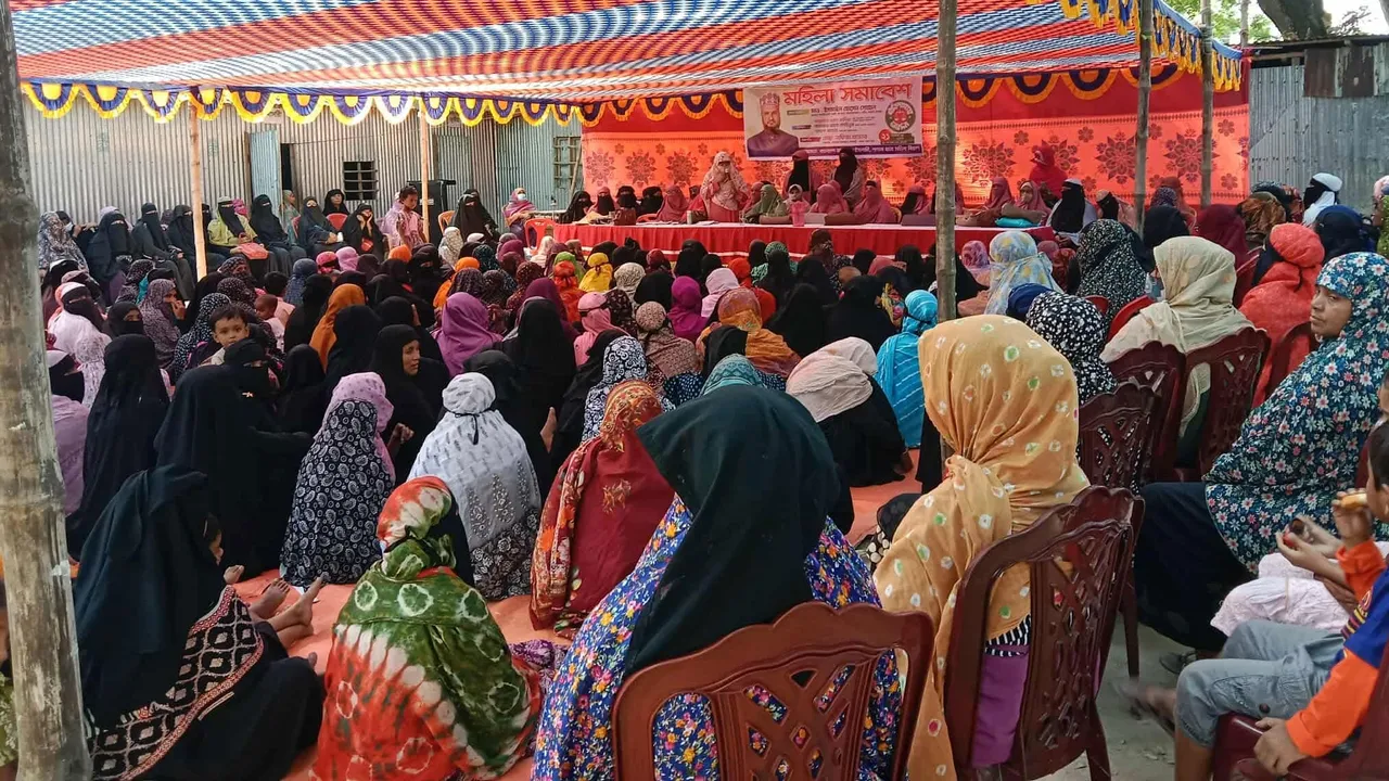 গফরগাঁওয়ে জামায়াতের মহিলা বিভাগের সমাবেশ