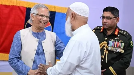 সশস্ত্রবাহিনী দিবসের সংবর্ধনা অনুষ্ঠানে জামায়াত আমিরের অংশগ্রহণ