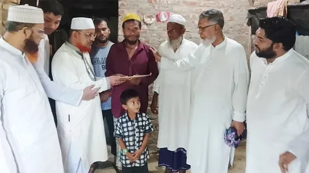 আনোয়ারায় বন্যায় নিহত শিশুর পরিবারকে জামায়াত আমিরের অনুদান