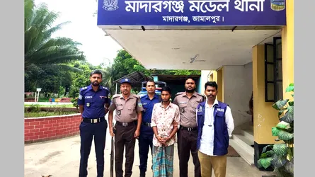 মাদারগঞ্জে কিশোরীকে শ্বাসরোধে হত্যা, আসামি গ্রেফতার
