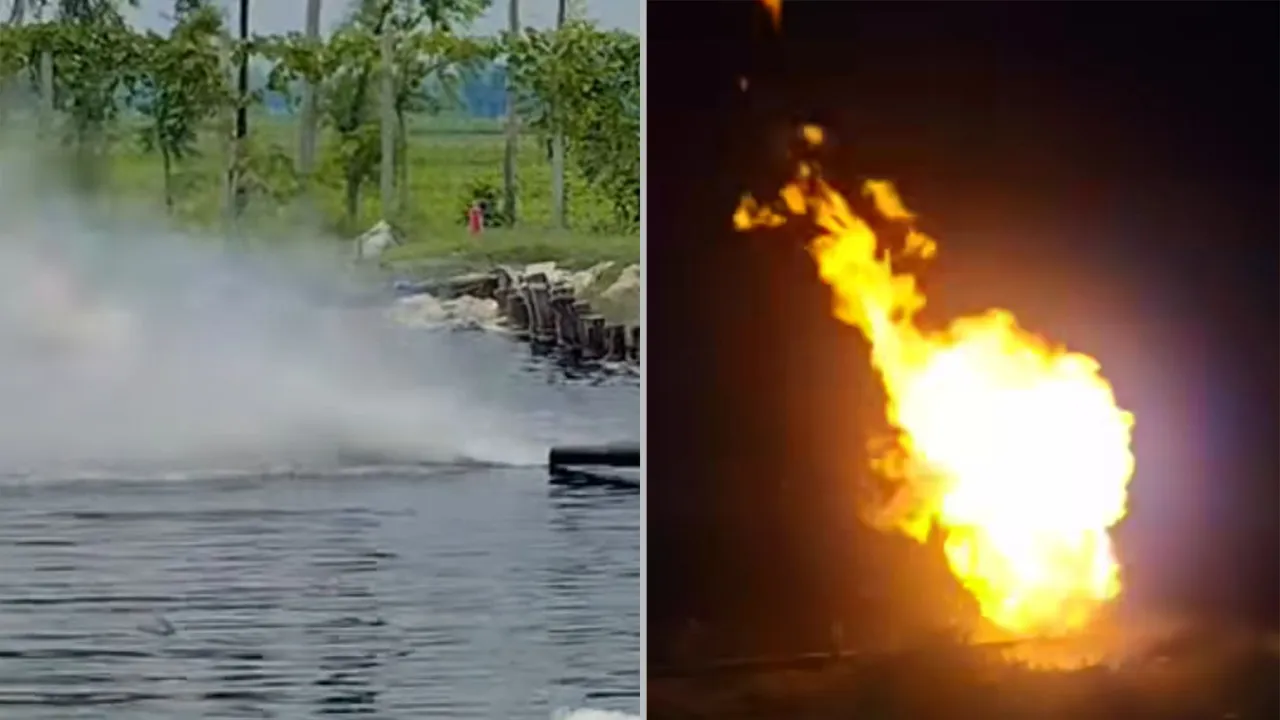 জামালপুরে নতুন কূপে প্রাথমিক পরীক্ষায় গ্যাসের সন্ধান