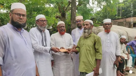 চৌগাছায় জুলাই শহীদ আল আমিনের পরিবারকে আরো ১ লাখ টাকা দিলো জামায়াত