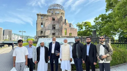 জাপানের পিস পার্ক ও পিস মিউজিয়াম পরিদর্শন জামায়াত আমিরের