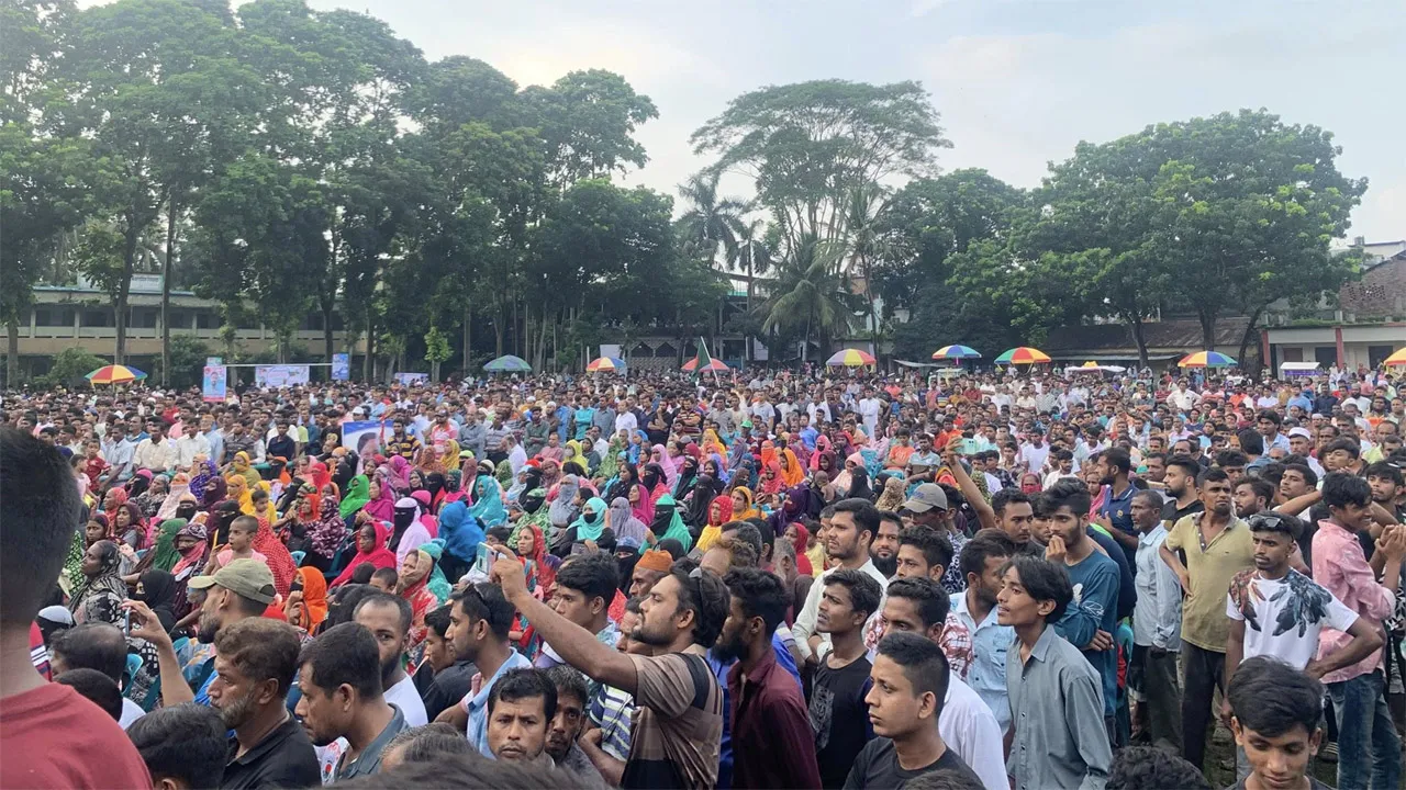 যশোরে পদ বঞ্চিত বিএনপি নেতাকর্মীদের সমাবেশ