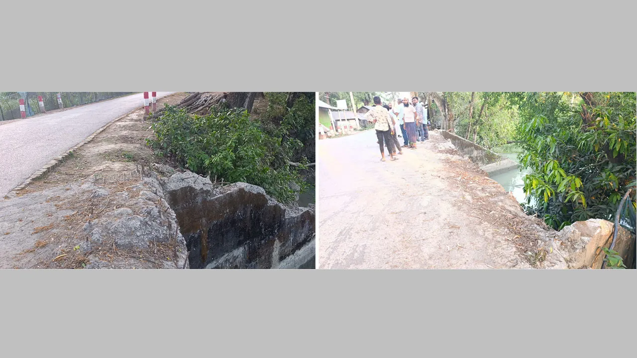 ২ বছরেও সংস্কার হয়নি গাবখান বাজার সেতু, ঝুঁকিতে কয়েক হাজার মানুষ