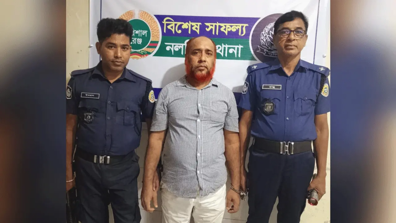 ঝালকাঠিতে জেল থেকে পালানো সাজাপ্রাপ্ত আসামি গ্রেফতার