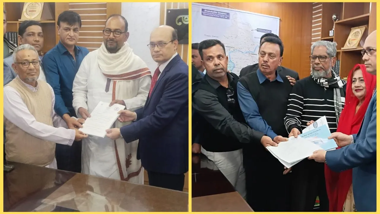 ঝালকাঠিতে বিএনপির দু’জনসহ ৭ জনের মনোনয়নপত্র সংগ্রহ