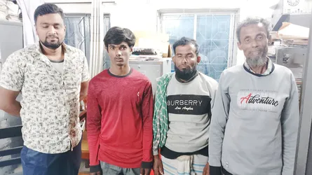 রাজাপুরে ৩ জেলেকে দণ্ড, ৪টি অবৈধ বেহুন্দি জাল ধ্বংস