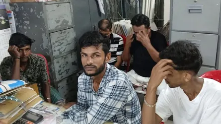রাজাপুরে মাদক সেবনের আখড়ায় অভিযান, ৫ জনকে দণ্ড