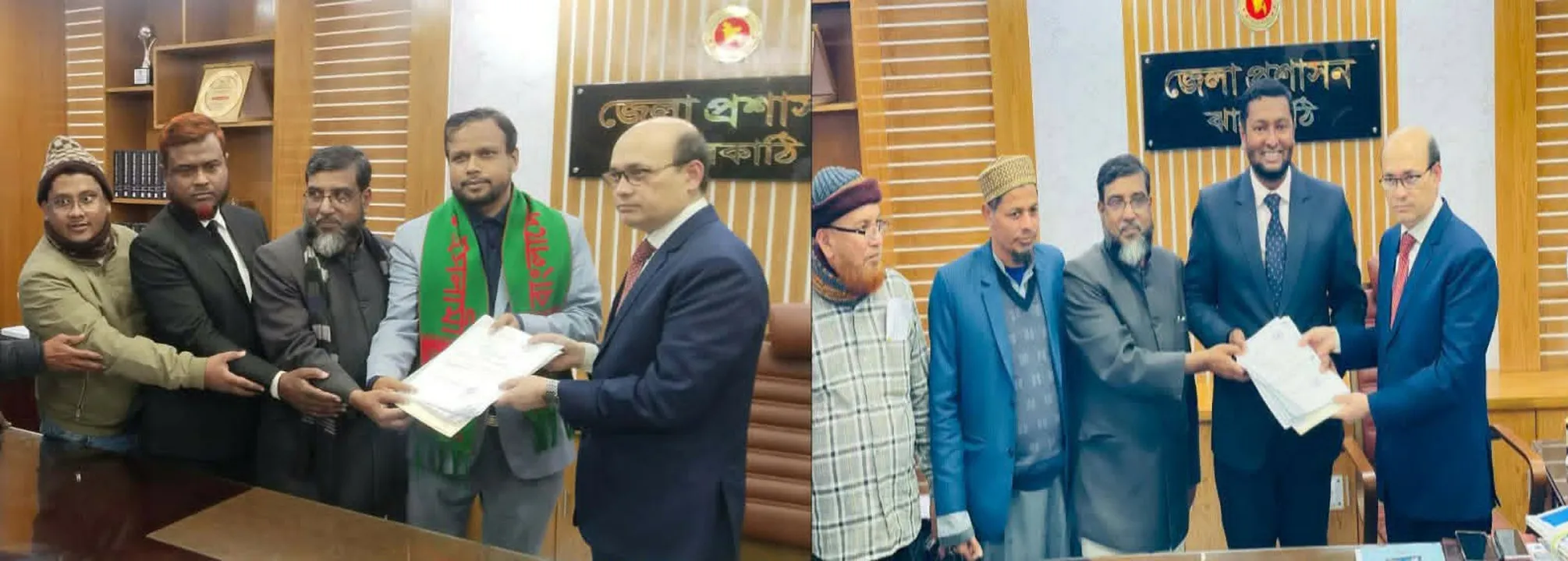ঝালকাঠিতে ২ আসনে ২৫ জনের মনোনয়নপত্র জমা