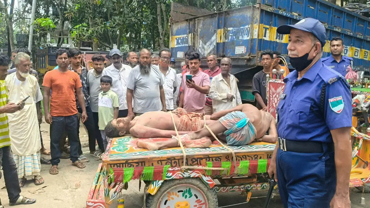 কালীগঞ্জে গরু চুরির অভিযোগে উল্টো ঝুলিয়ে নির্যাতনে নিহত ১