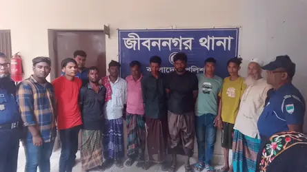 চুয়াডাঙ্গায় অনুপ্রবেশ, ভারতীয় নাগরিক ও দালালসহ আটক ৭