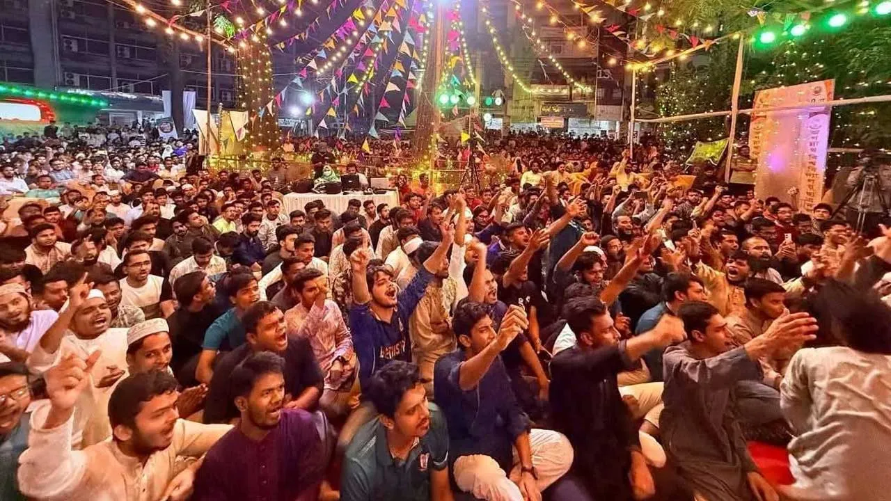 জগন্নাথ বিশ্ববিদ্যায়ে শিবিরের  কাওয়ালী সন্ধ্যা