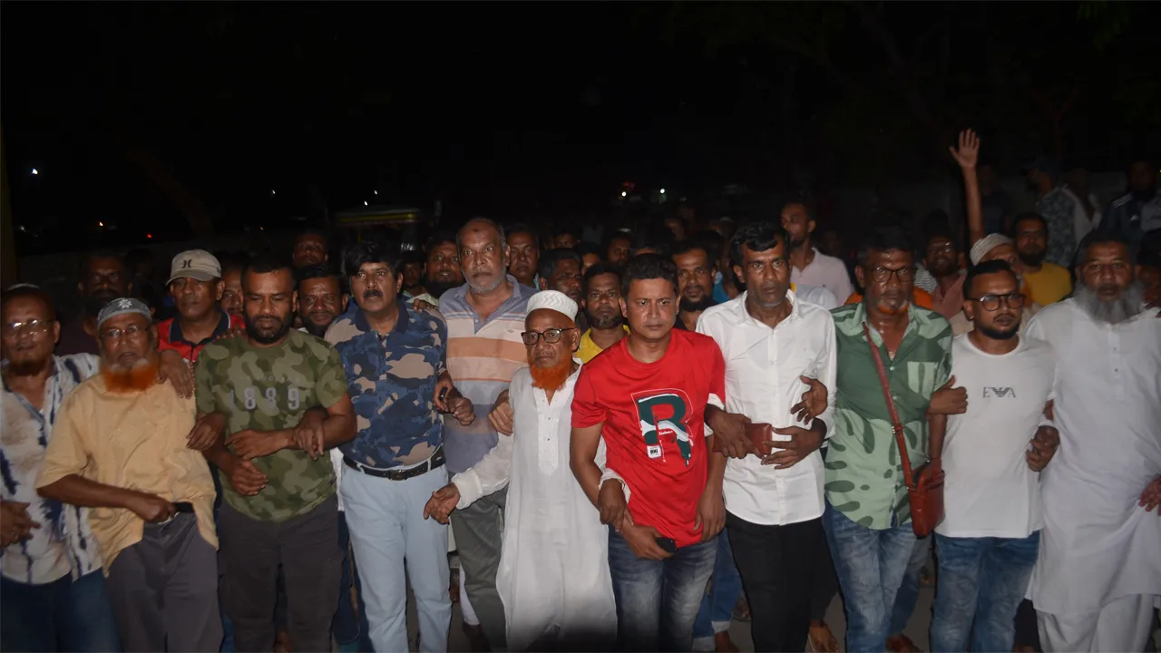 সারাদেশে আ’লীগের ঝটিকা মিছিলের প্রতিবাদে যশোরে বিএনপির বিক্ষোভ মিছিল