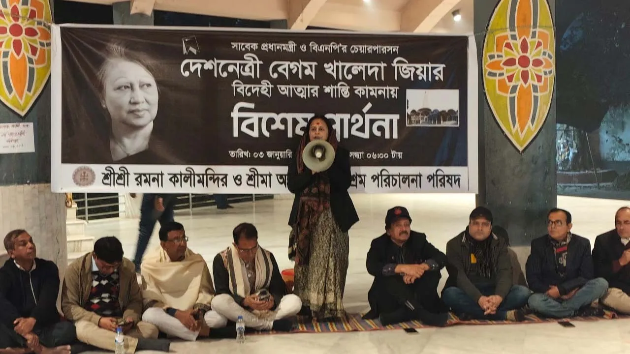 খালেদা জিয়ার সহায়তায় রমনা মন্দিরসহ অনেক মন্দির উদ্ধার হয়েছে