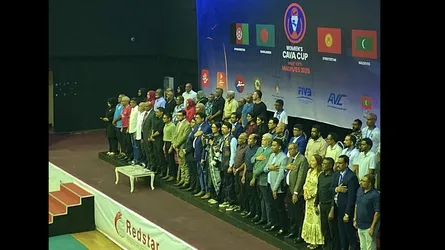 মালদ্বীপে জমকালো আয়োজনে কাভা উইমেন্স কাপ-২৫ এর পর্দা উঠলো