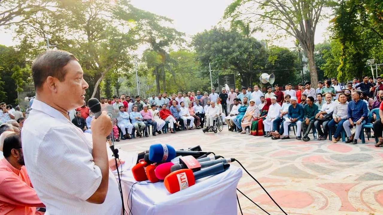 পানির ন্যায্য অধিকার না পেলে বাংলাদেশের অস্তিত্ব হুমকির মুখে পড়বে