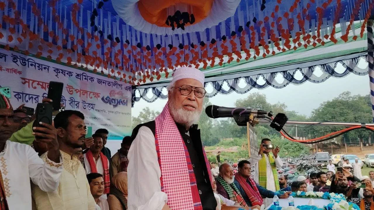 জয় বাংলা বলেই আমার জীবন দিতে চাই : কাদের সিদ্দিকী