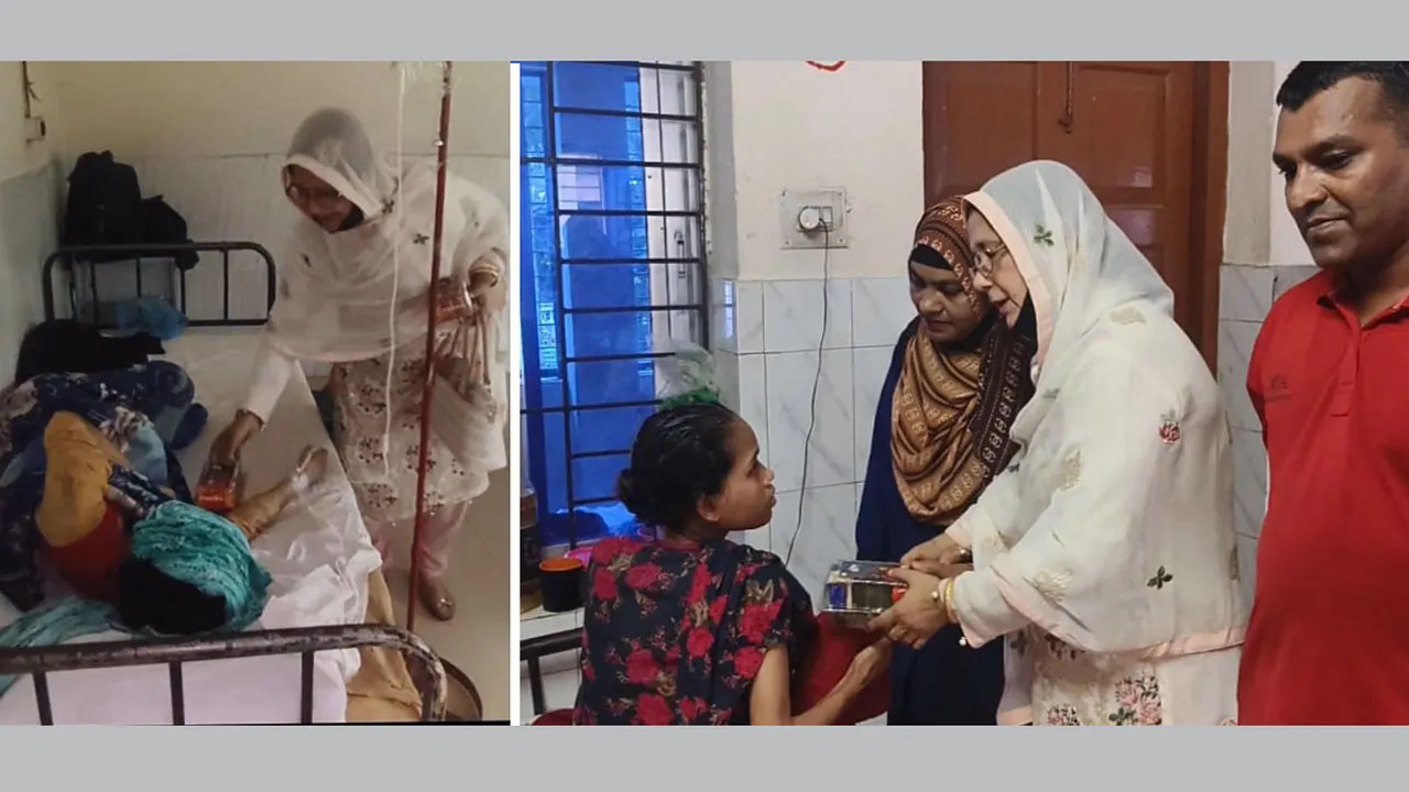 কলাপাড়া হাসপাতালে রোগীদের উন্নতমানের খাবার বিতরণ বিএনপির