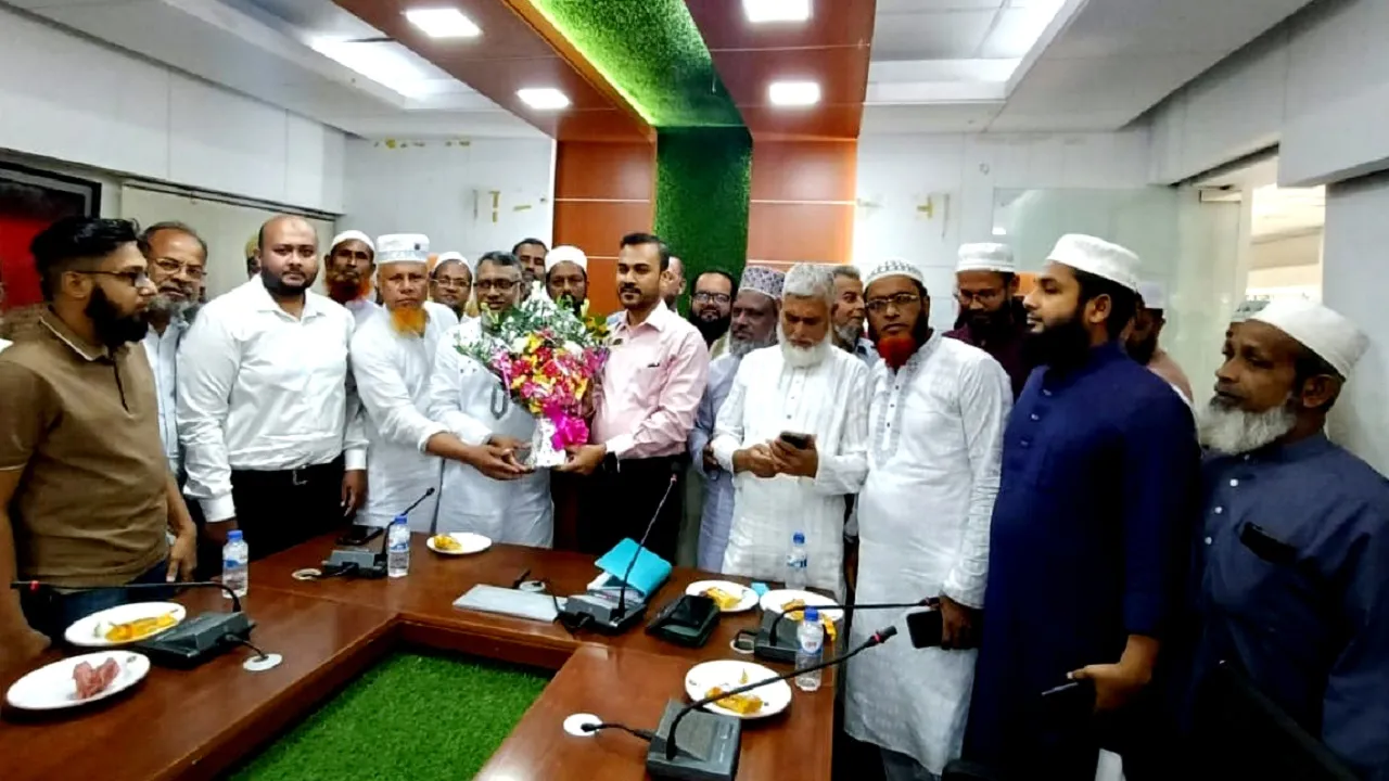 কালীগঞ্জে নবাগত ইউএনও’র সাথে জামায়াত নেতাদের মতবিনিময়