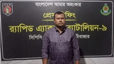কমলগঞ্জে পুলিশের কাছ থেকে ছিনিয়ে নেয়া সেই শিমুলকে আটক করল র‌্যাব